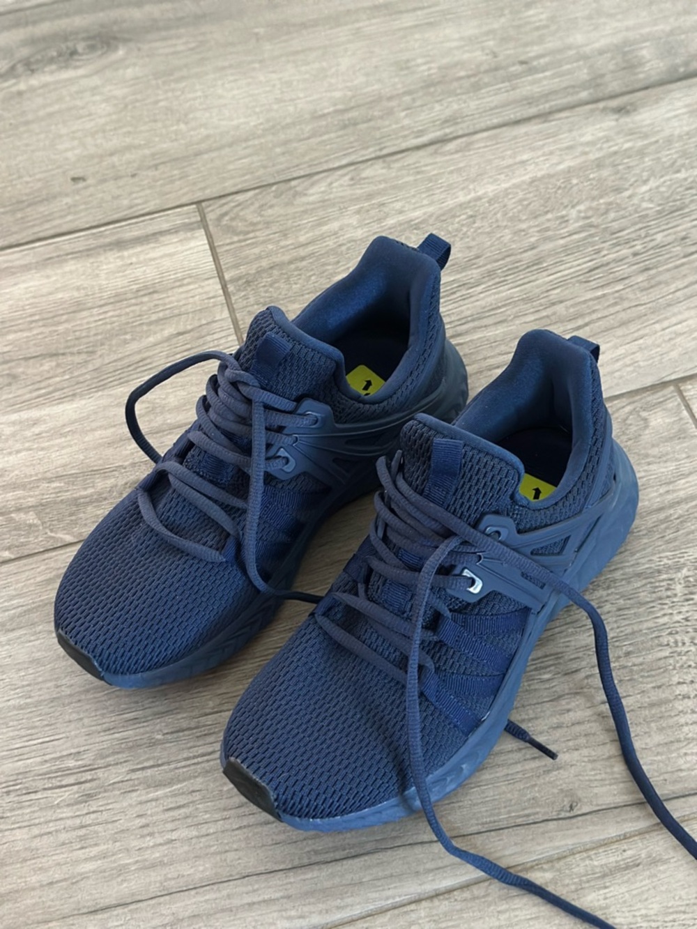 Navy Athletic Sneakers - Comfortable Everyday Running Shoes